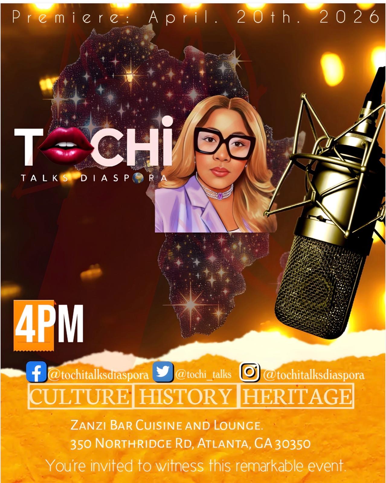 Tochi Talks Diaspora Makes Its Debut